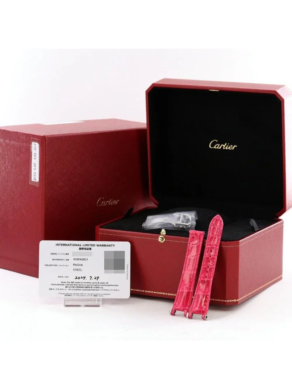 Cartier Pasha de Cartier SS Quartz Watch